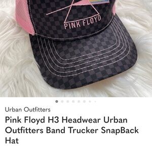 Urban Outfitters Pink Floyd Checkered Hat